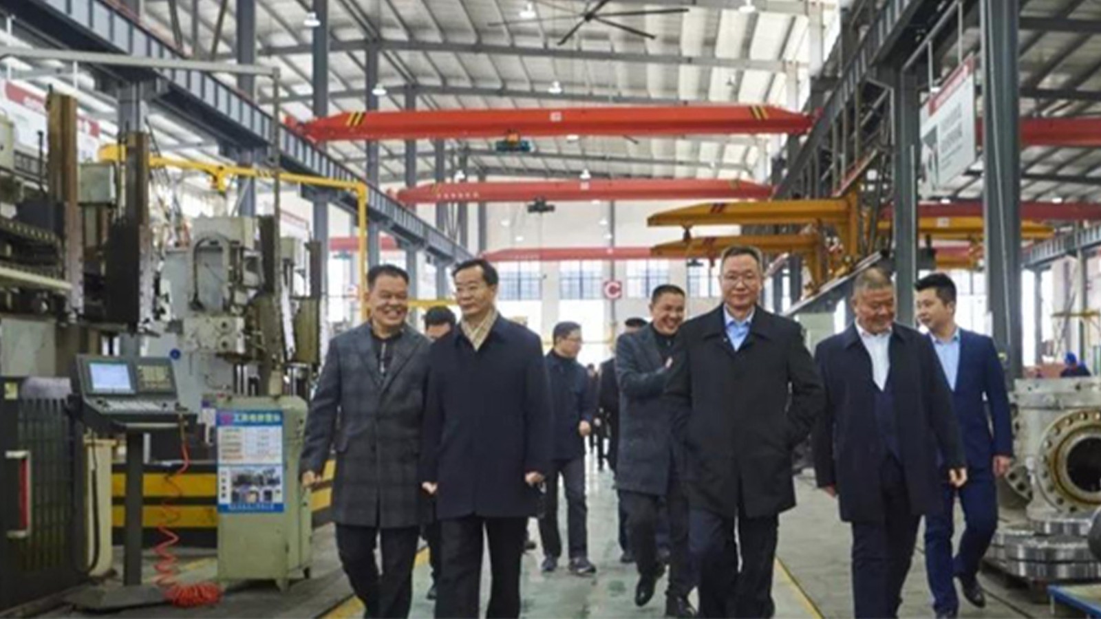 溫州市婁紹光副市長一行莅臨浙江石化閥門有限公司走訪與指導